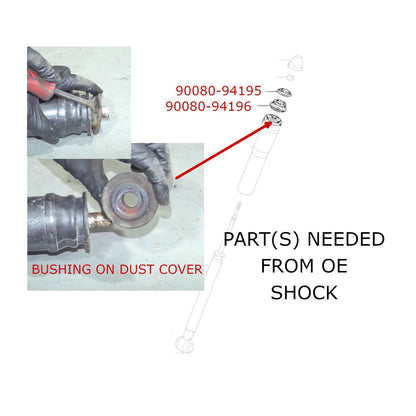 GODSPEED Toyota Sienna (XL20) 2004–2010 Mono-Air Strut Lowering Kit