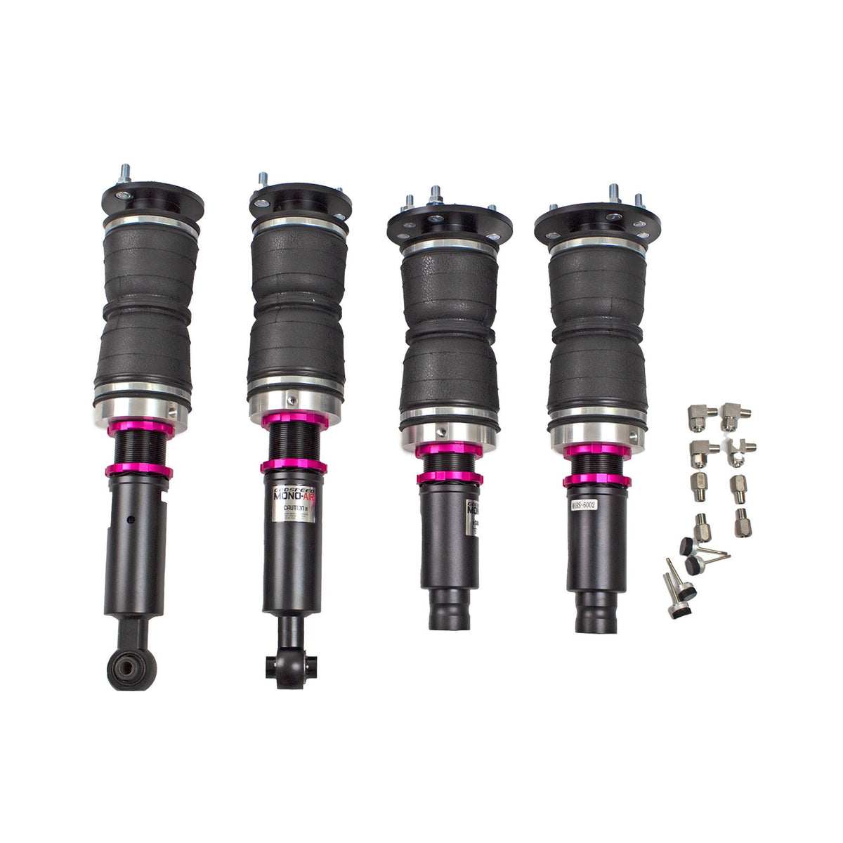 GODSPEED PROJECT Mono-AIR 32-Way Adjustable Air Strut Kit for Acura TL 2004–2008