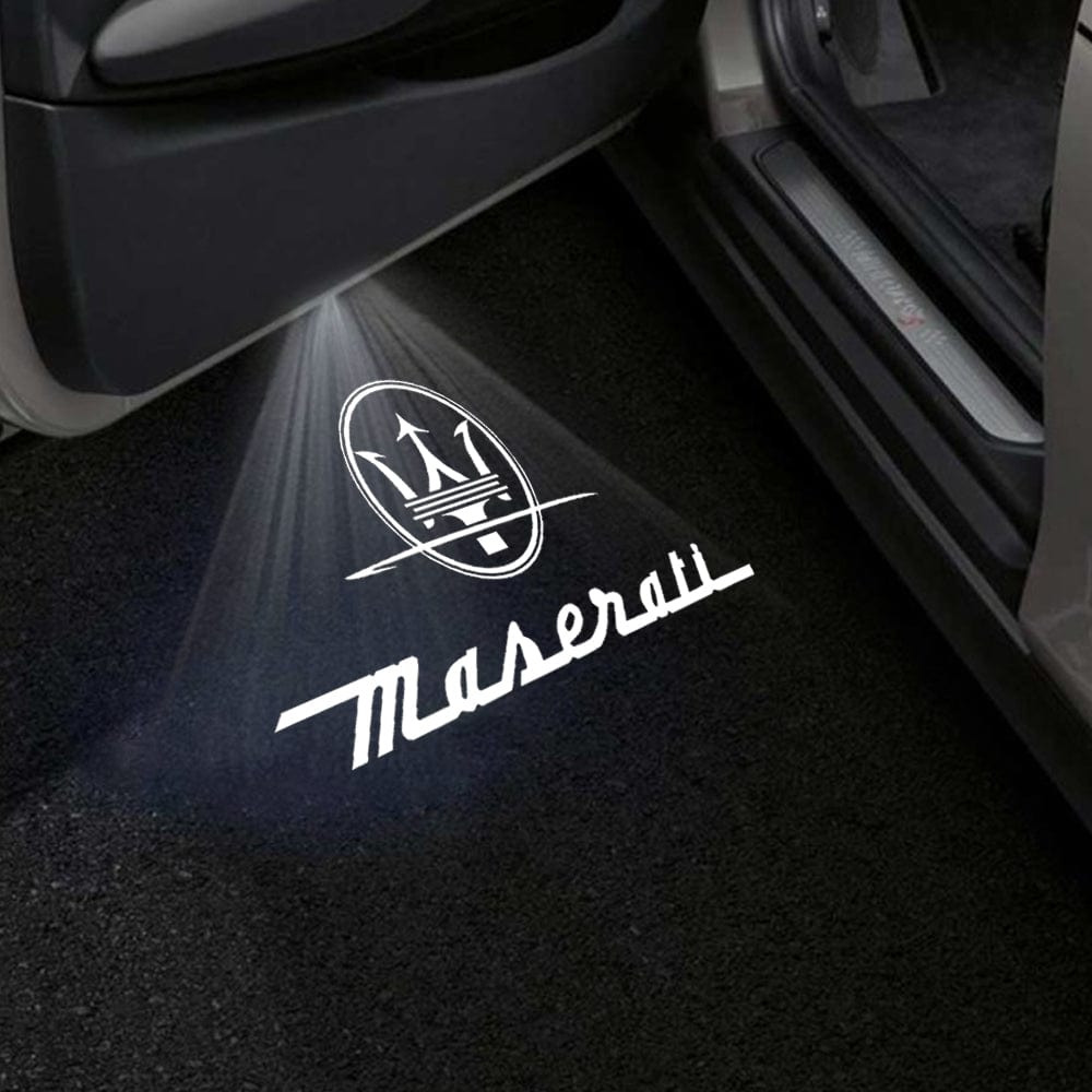 Maserati GranTurismo Premium Door Puddle Lights Various Designs 2007–2019