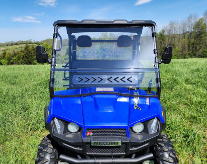 Massimo T-Boss 410 - 2 Pc General-Purpose Windshield