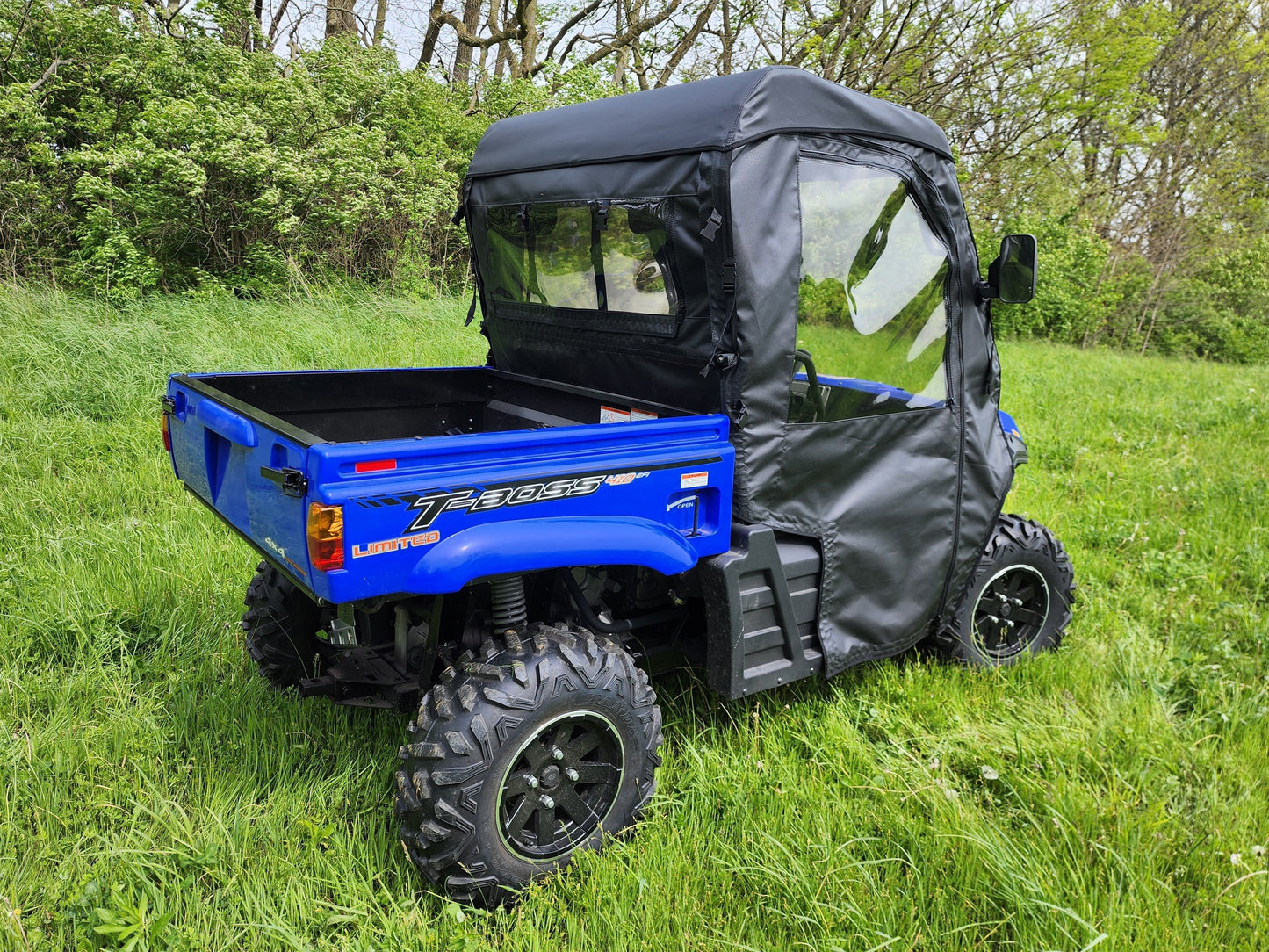 Massimo T-Boss 410 - Full Cab Enclosure for Hard Windshield