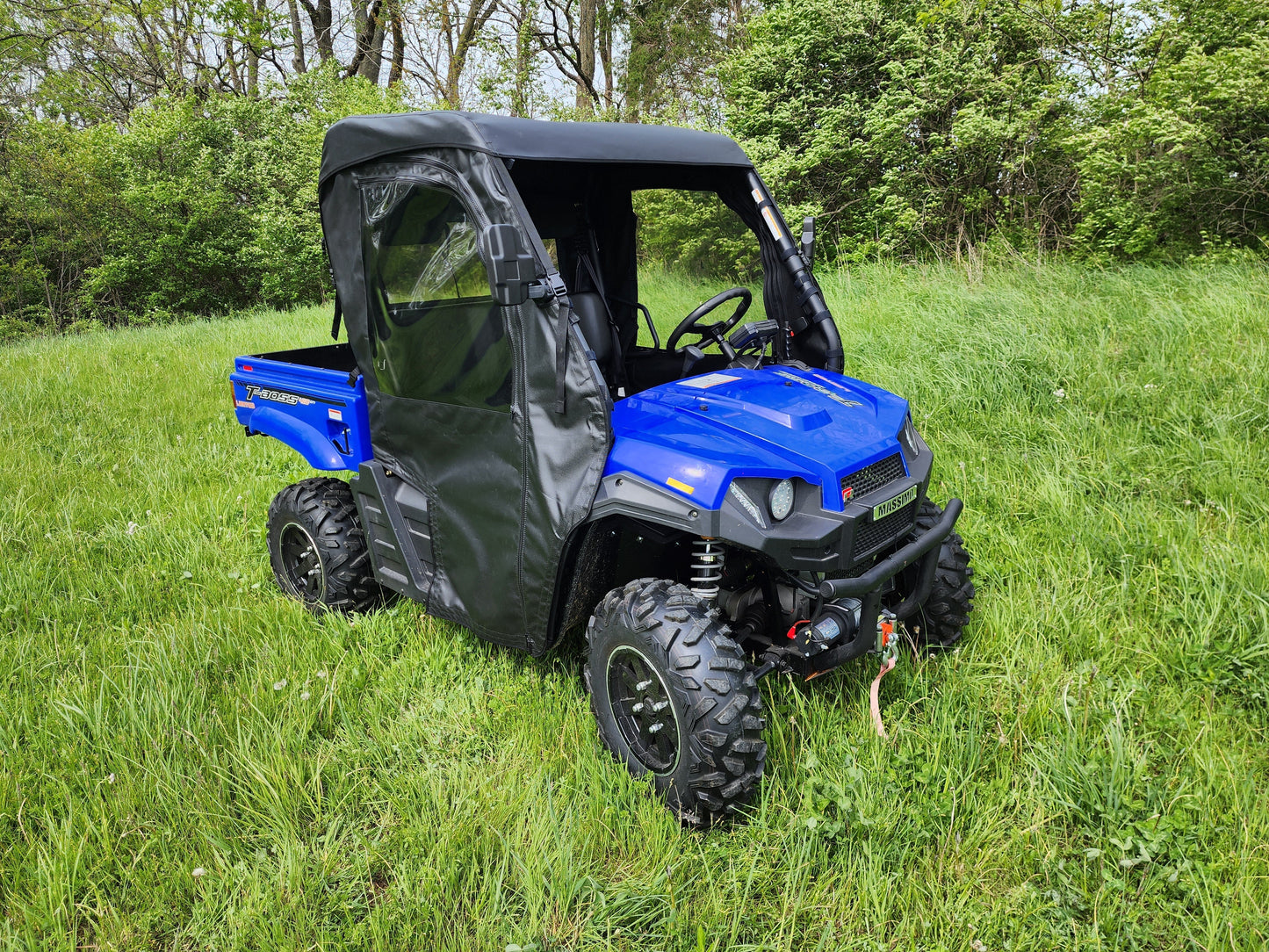 Massimo T-Boss 410 - Full Cab Enclosure for Hard Windshield
