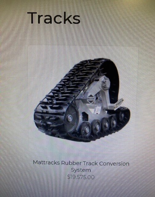 Mattracks for Roxor full track kit