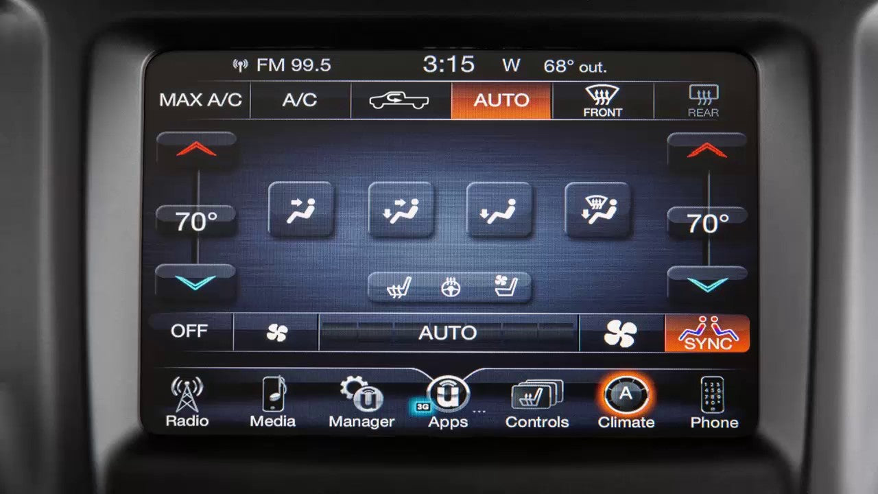 2019+ Ram 1500 2500 3500 Manual to Auto Climate Control Conversion Kit