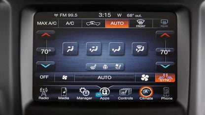 2019+ Ram 1500 2500 3500 Manual to Auto Climate Control Conversion Kit