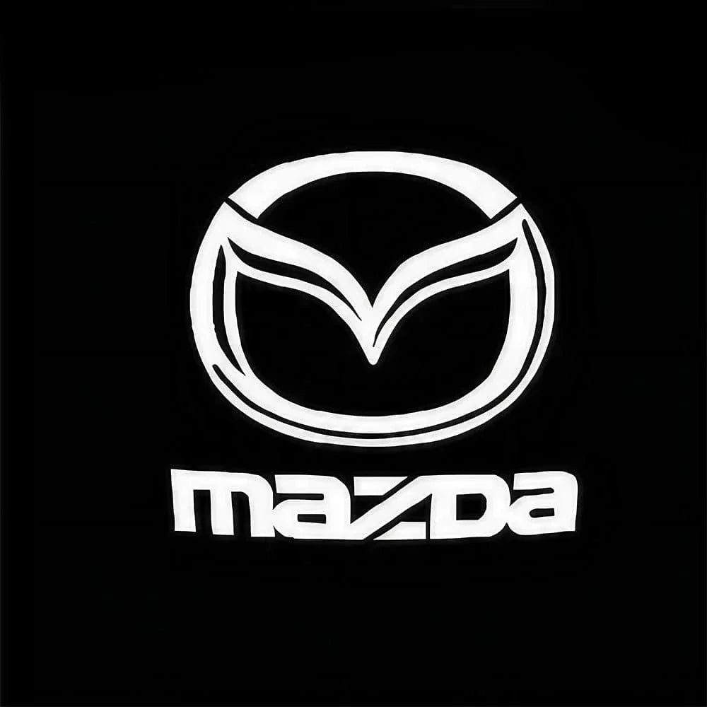 Mazda 3 Door Stick On Puddle Lights Various Designs 2003-2026