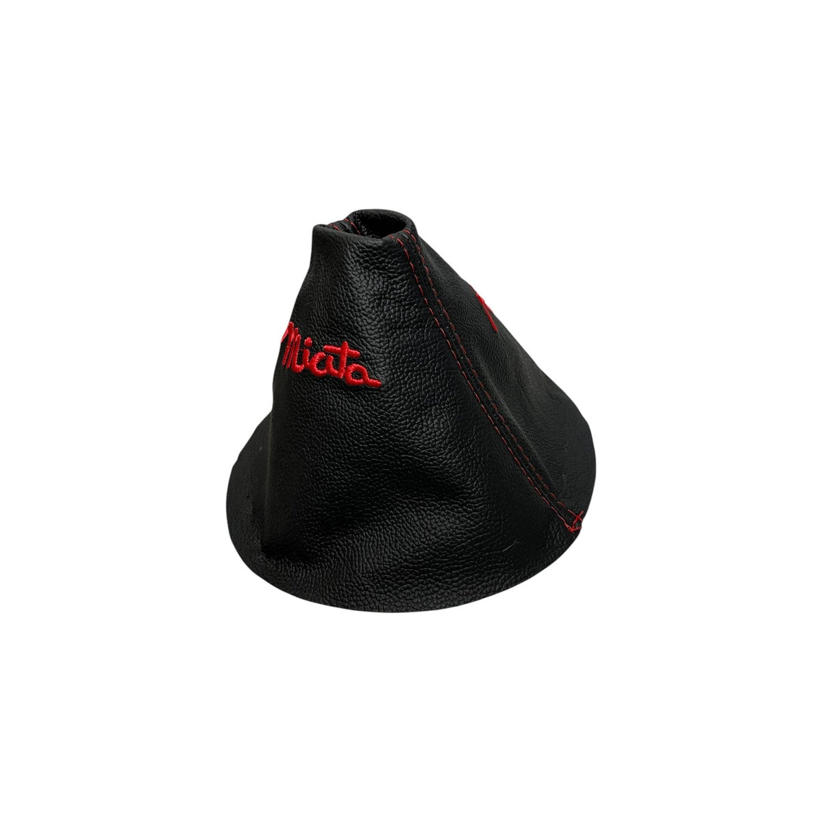 Custom Embroidery Leather Shift Boot Cover For Mazda MX-5 MK1 2005 2006 2007 2008 2009