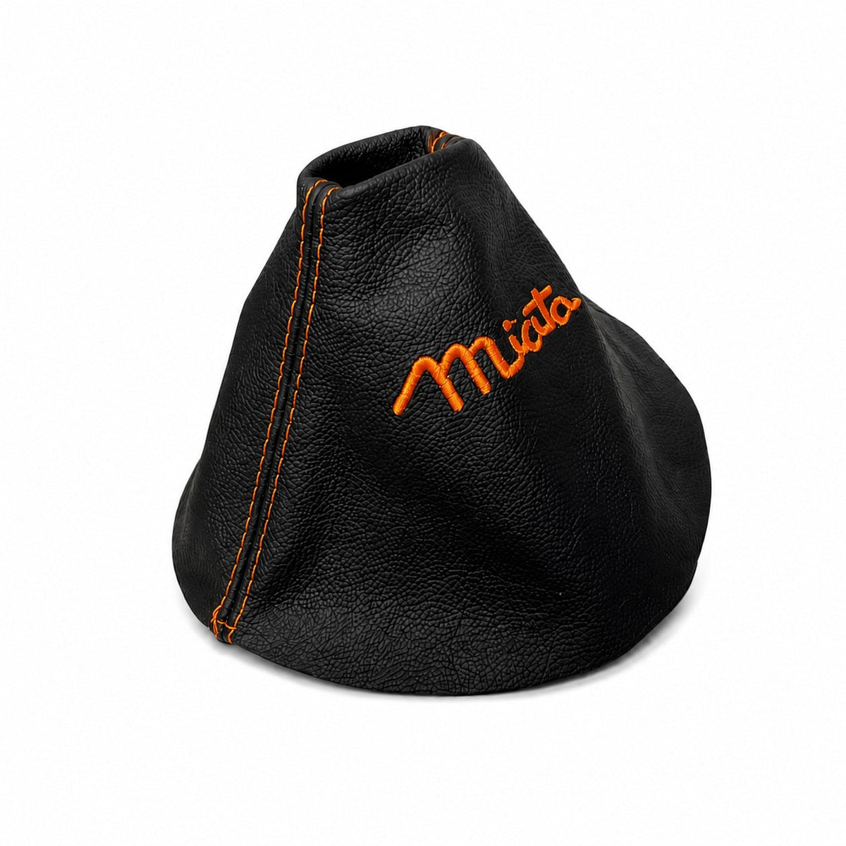 Custom Embroidery Leather Shift Boot Cover For Mazda MX-5 MK1 2005 2006 2007 2008 2009