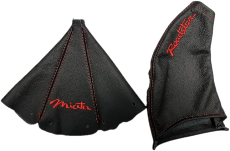 Embroidery Genuine Leather Handbrake & Shift Boot Cover For MZADA MK1 MX-5 1998-2005 (Copy)