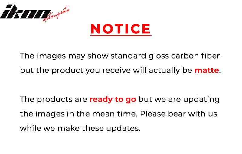 2015-2017 Ford Mustang Coupe 2PCS Tail Lights Lamp Cover Carbon Fiber
