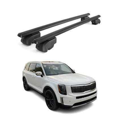 2020-2025 Kia Telluride 1.gen Roof Rack Cross Bars Black
