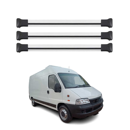 2014-2026 RAM ProMaster Roof Rack Cross Bars 3Pcs Silver