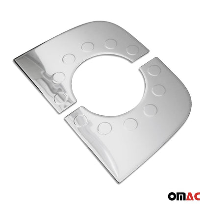 2006-2013 Mercedes Sprinter W906 Tailgate Trunk Door Logo Frame Silver Stainless Steel