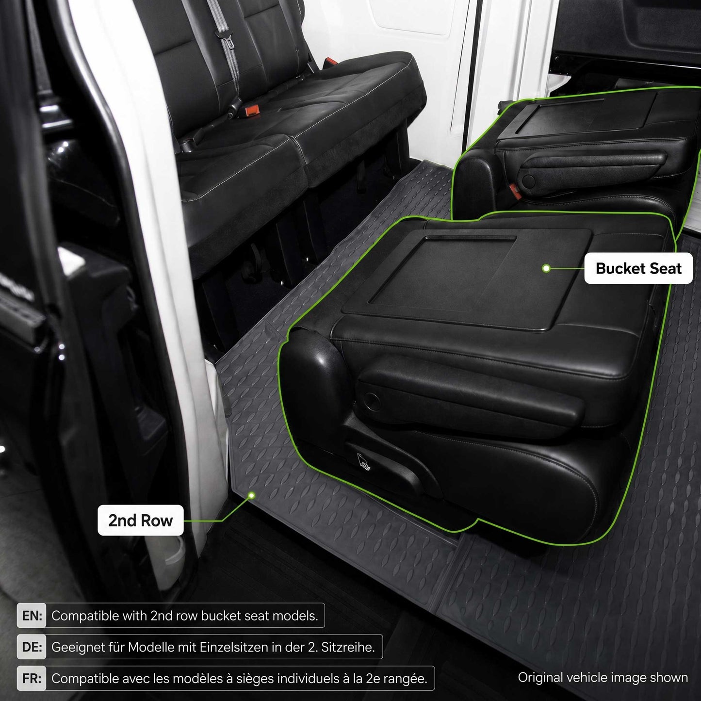 2008-2020 Dodge Grand Caravan Floor Mats & Cargo Liner Full Set All Weather Black
