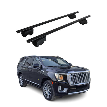 2021-2026 GMC Yukon Roof Rack Cross Bars Black