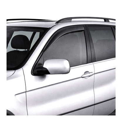 2000-2006 BMW X5 E53 Window Visor Vent Rain Deflector 2Pcs Smoke