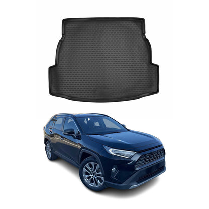 2019-2025 Toyota RAV4 Hybrid Cargo Liner Trunk Mat All Weather Black