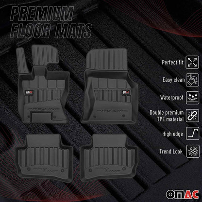 2018-2026 Land Rover Range Rover Velar Premium Floor Mats Liners Full Set All Weather Heavy Duty