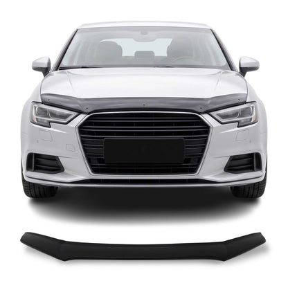 2012-2020 Audi A3 8V Front Bug Shield Hood Deflector 1 Pc Smoke