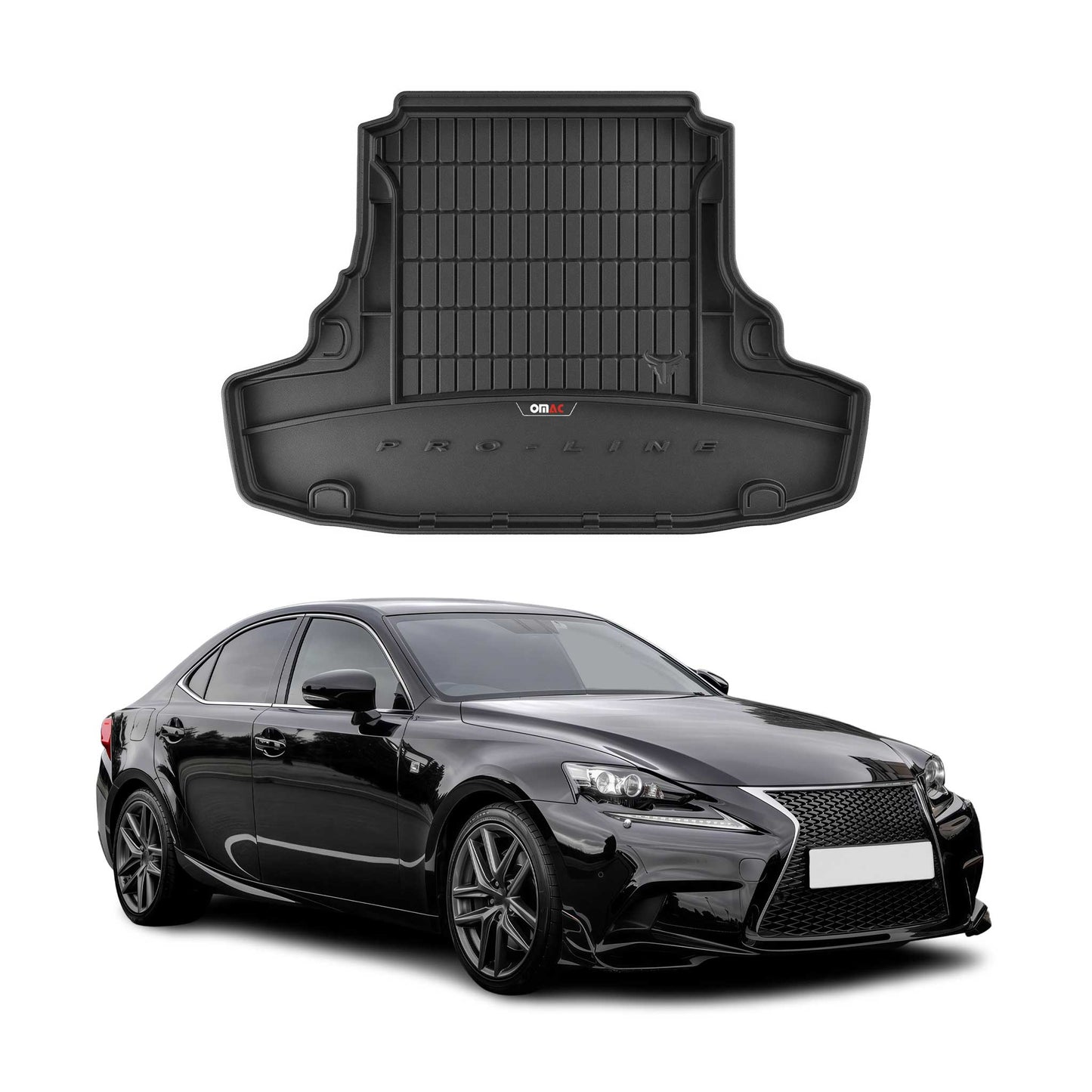 2014-2020 Lexus IS 3.gen Pre-Facelift Premium Cargo Liner Trunk Mat All Weather Heavy Duty