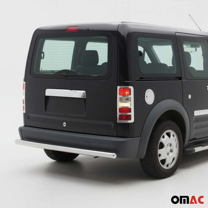 2010-2013 Ford Transit Connect Trunk Tail Light Trim Frame Stainless Steel Silver 2Pcs