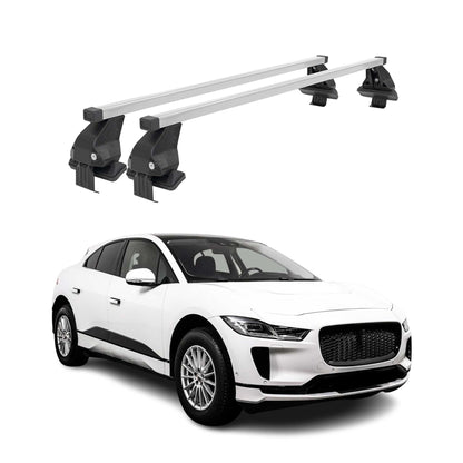 2019-2024 Jaguar I-Pace Roof Rack Cross Bars Silver