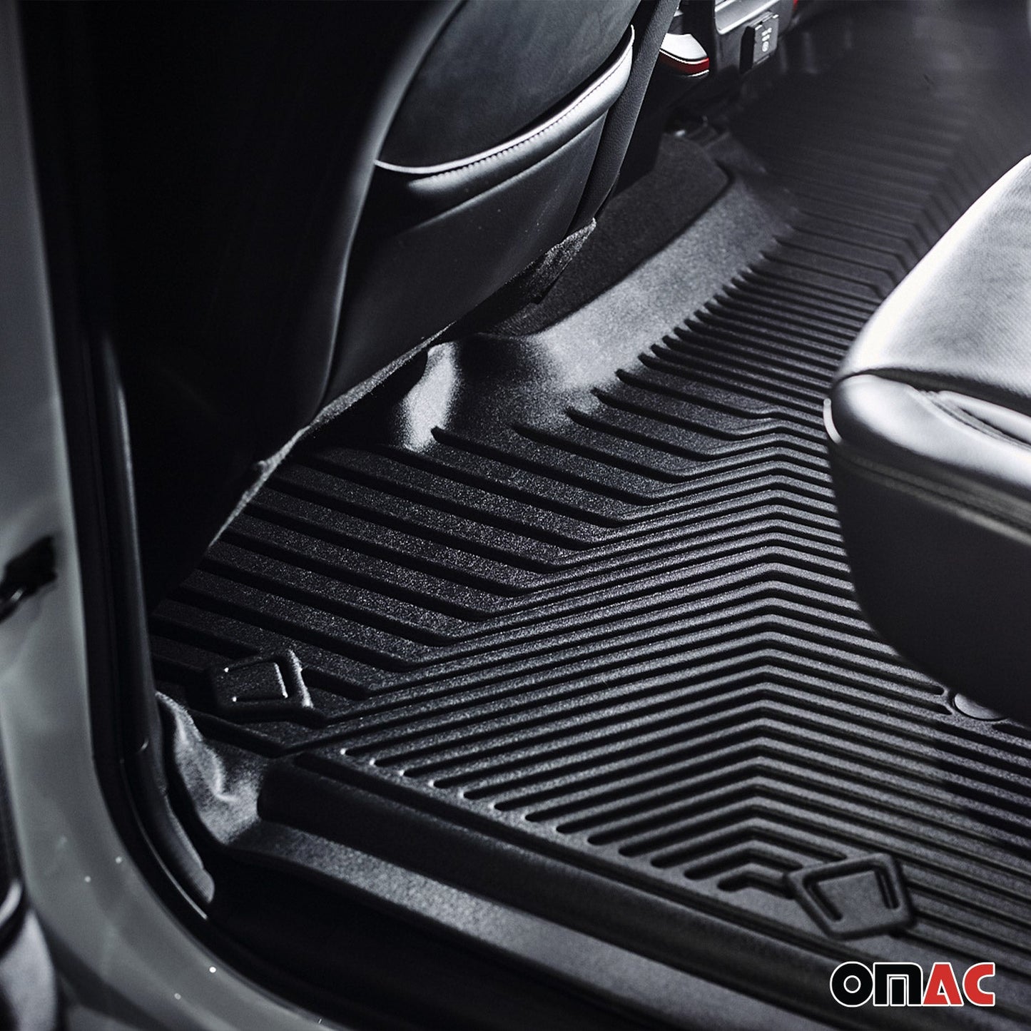 2015-2020 Ford F-150 SuperCrew Premium Floor Mats Liners Second Row Rear