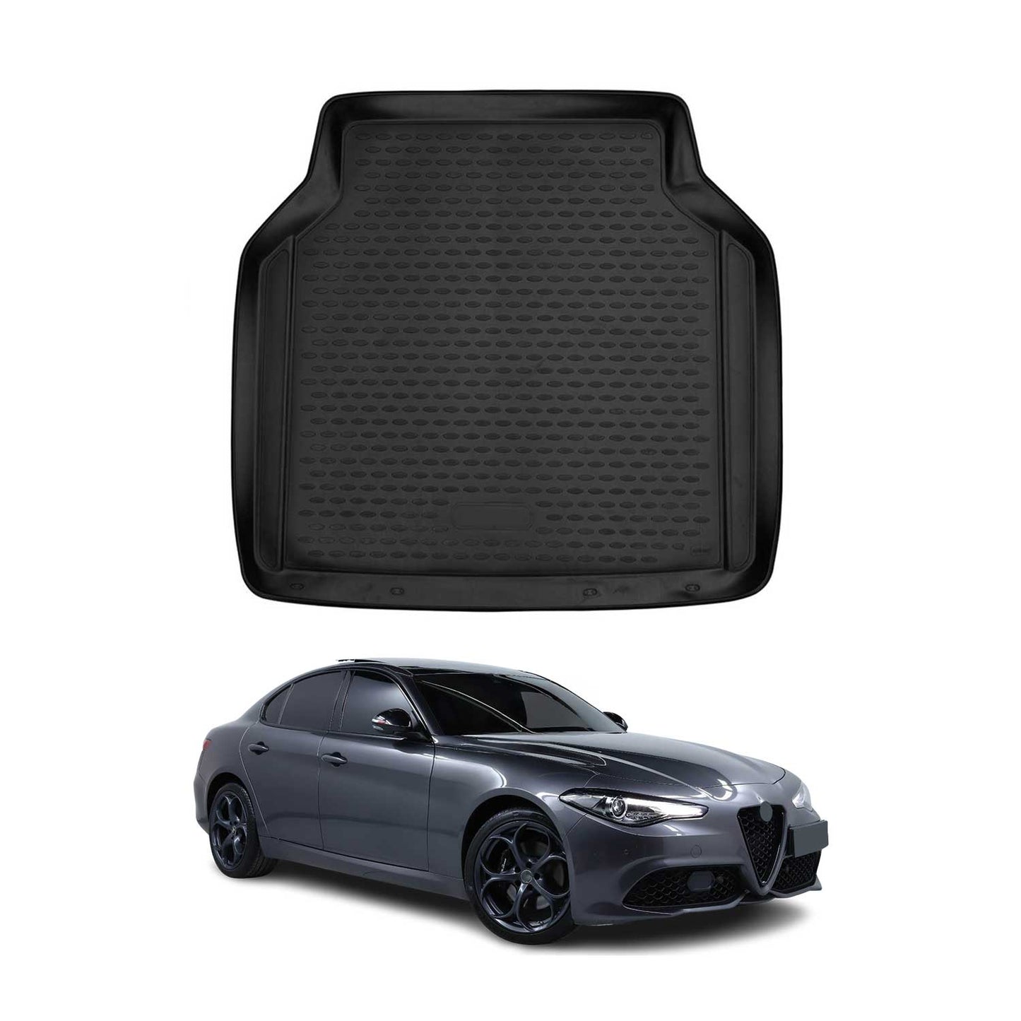 2017-2026 Alfa Romeo Giulia Cargo Liner Trunk Mat All Weather Black