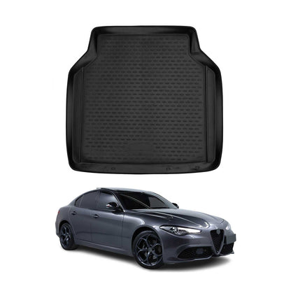 2017-2026 Alfa Romeo Giulia Cargo Liner Trunk Mat All Weather Black