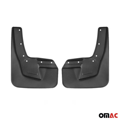 2019-2026 RAM 1500 2500 Pickup Mud Guards Splash Mud Flaps Black Rear 2 Pcs