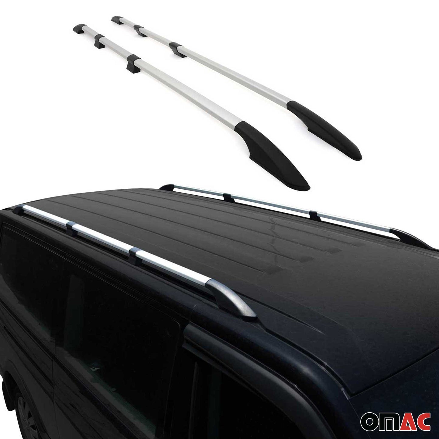 2014-2026 RAM ProMaster 1500 2500 3500 Roof Rack Rails Side Rails Silver