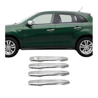 2011-2021 Mitsubishi Outlander Sport Car Door Handle Cover Protector Stainless Steel
