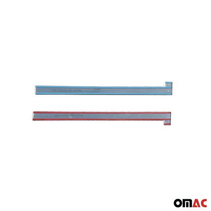 2015-2022 RAM ProMaster City Side Door Molding Trim Skirt Garnish Stainless Steel 2Pcs