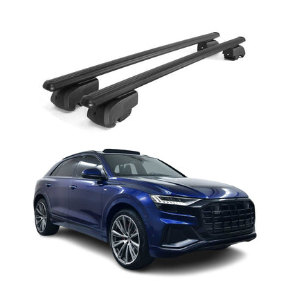 2019-2026 Audi Q8 Roof Rack Cross Bars Black