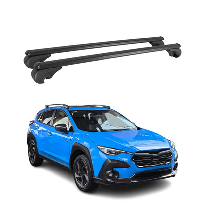 2024-2026 Subaru Crosstrek Roof Rack Cross Bars Black