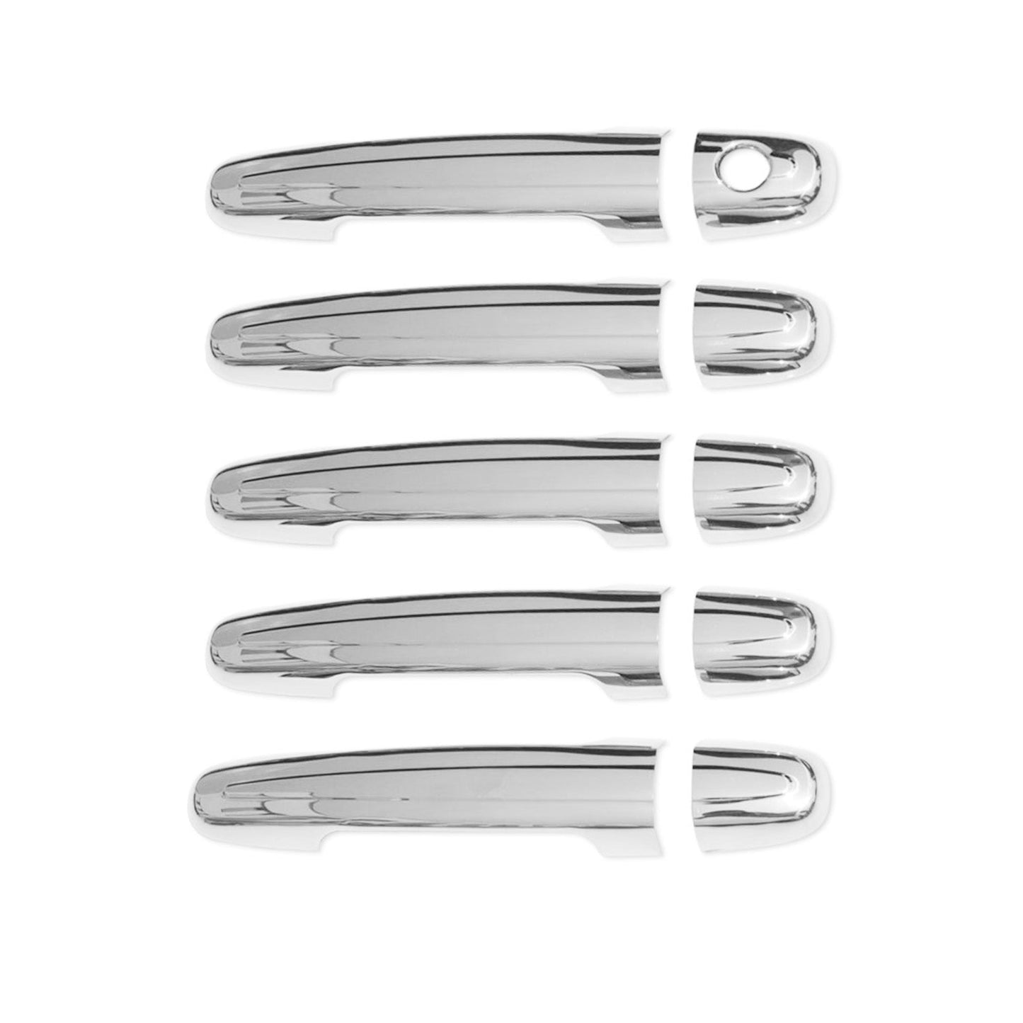 2006-2012 Toyota RAV4 Car Door Handle Cover Protector Stainless Steel Chrome 10 Pcs