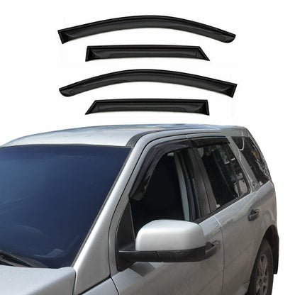 2018-2026 Land Rover Range Rover Velar Window Visor Vent Rain Deflector 4Pcs Smoke