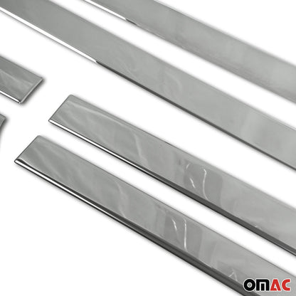 2006-2009 Land Rover Range Rover Sport Side Door Molding Trim Stainless Steel Silver