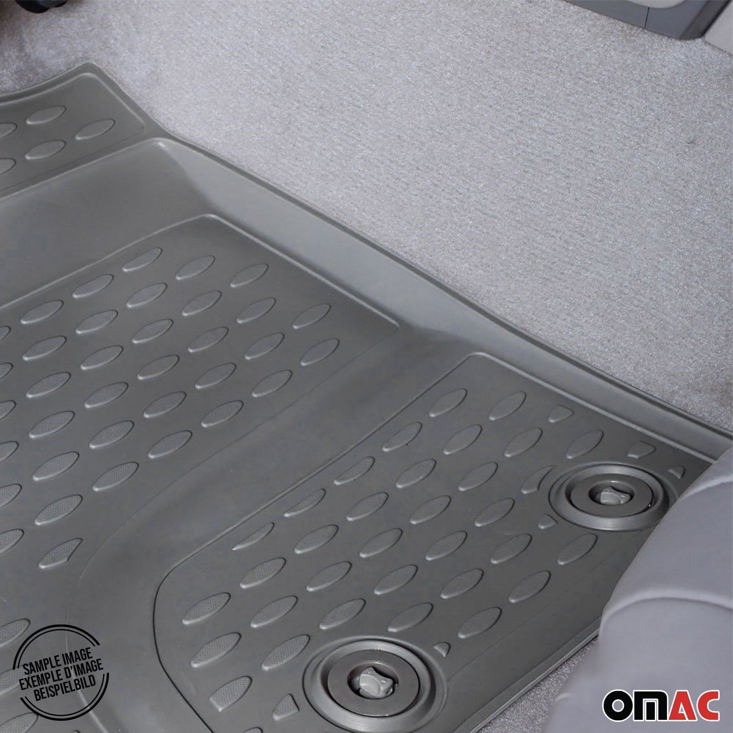 2011-2020 Toyota Sienna 3.gen 8 Seats Floor Mats Liners Full Set All Weather Gray