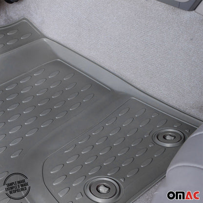 2011-2020 Toyota Sienna 3.gen 8 Seats Floor Mats Liners Full Set All Weather Gray