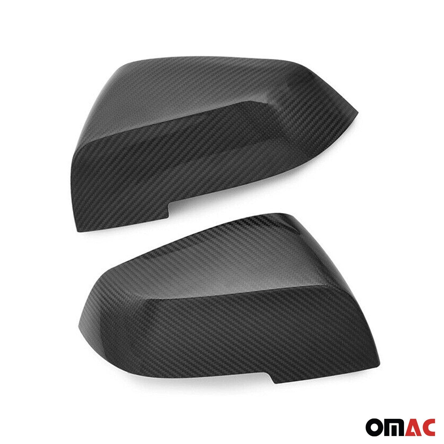 2013-2015 BMW X1 E84 Side Mirror Cover Caps Gloss Carbon