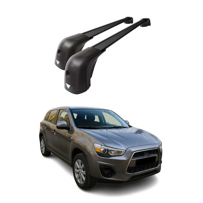 2011-2026 Mitsubishi Outlander Sport Roof Racks Cross Bars Black