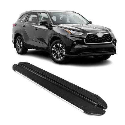 2020-2026 Toyota Highlander Nerf Bar Side Step Running Boards Alu 2x
