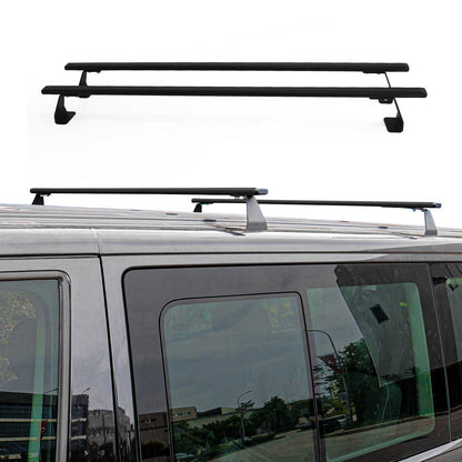 2015-2022 RAM ProMaster City Roof Rack Cross Bars Steel Black 2Pcs