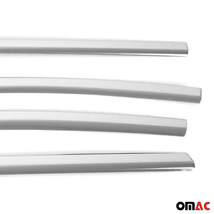 2022-2026 Hyundai Tucson 4.gen Window Molding Trim Streamer Silver 6Pcs Stainless Steel