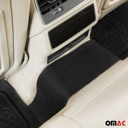 2016-2024 Jaguar XF Universal Floor Mats Liner All Weather 3D Black Waterproof 5 Pcs