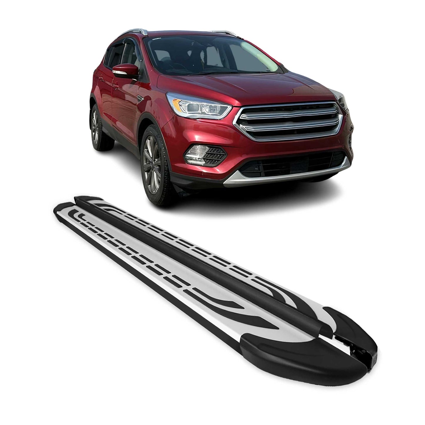 2013-2026 Ford Escape Nerf Bar Side Step Running Boards Alu 2x