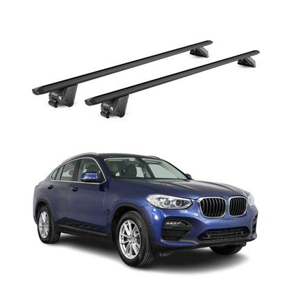 2015-2026 BMW X4 F26 G02 Roof Rack Cross Bars Black