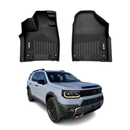 2019-2025 Honda Passport 3.gen Premium Floor Mats Liners First Row Front