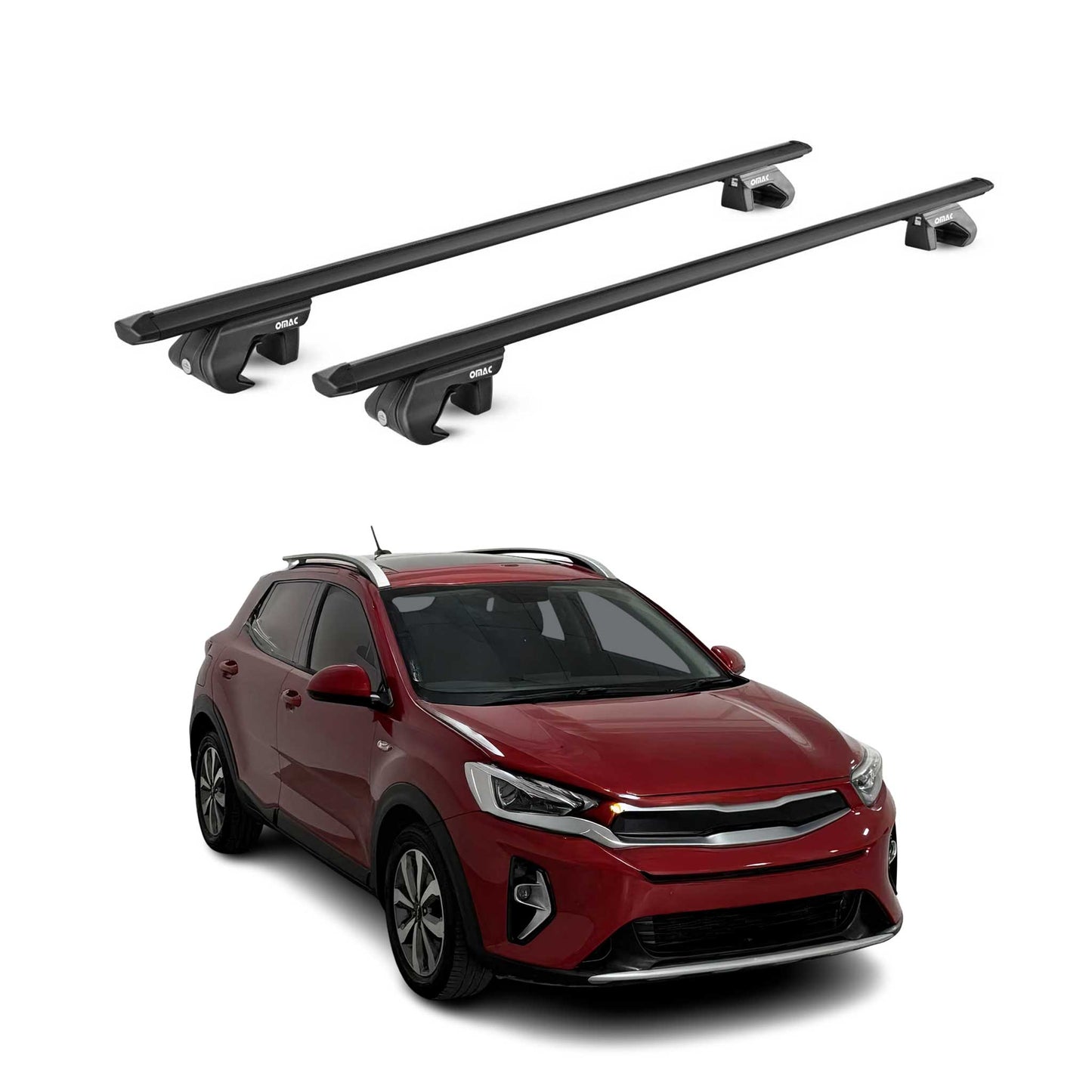 2020-2025 	Kia Telluride 1.gen Roof Rack Cross Bars Luggage Carrier 2 Pcs